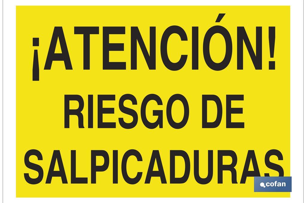 SEÑAL POLIESTIRENO 420X297 (PACK: 1 UDS)